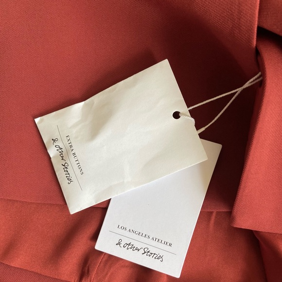 &Others Stories Rust Blazer - Picture 7 of 9